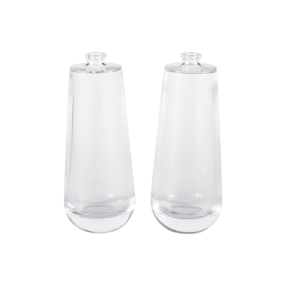 Botella difusora recubierta de color de 100 ml con tapa grande de aluminio UV de 28 mm