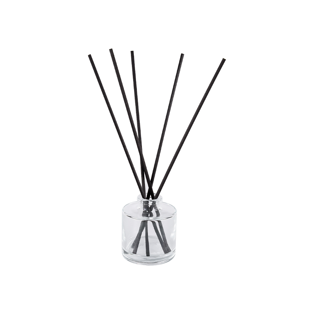 Pegatina de fibra para botella de aromaterapia de vidrio cilíndrica HJ-RX2108