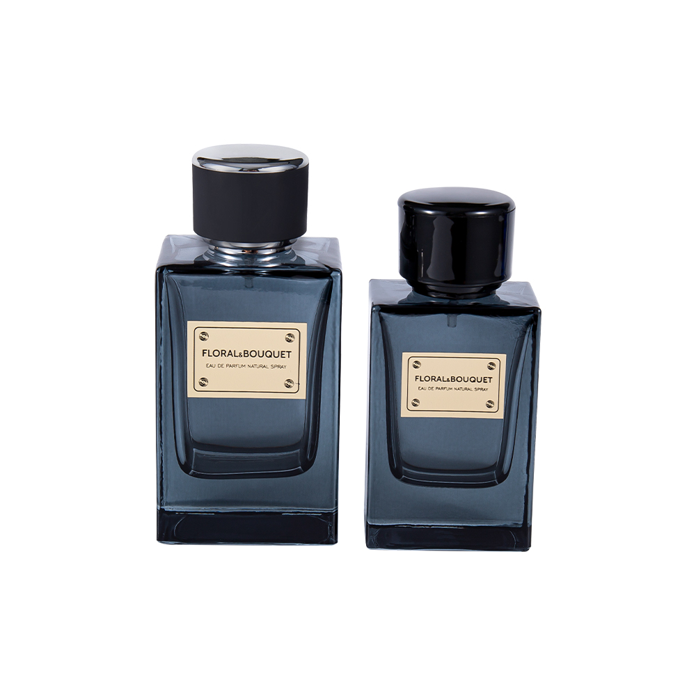 Juego de botellas de perfume de alta calidad GC4686-WJ2098 de 50 ml con tapa y pulverización de alto rendimiento
