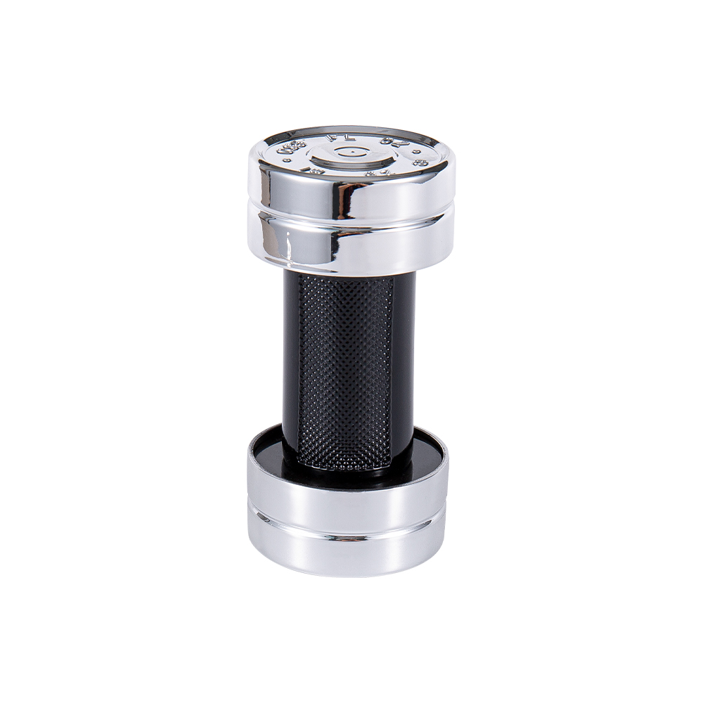 Botella de perfume con mancuerna GC4566-WJ2475 de 30 ml con tapa brillante única y prueba gratuita